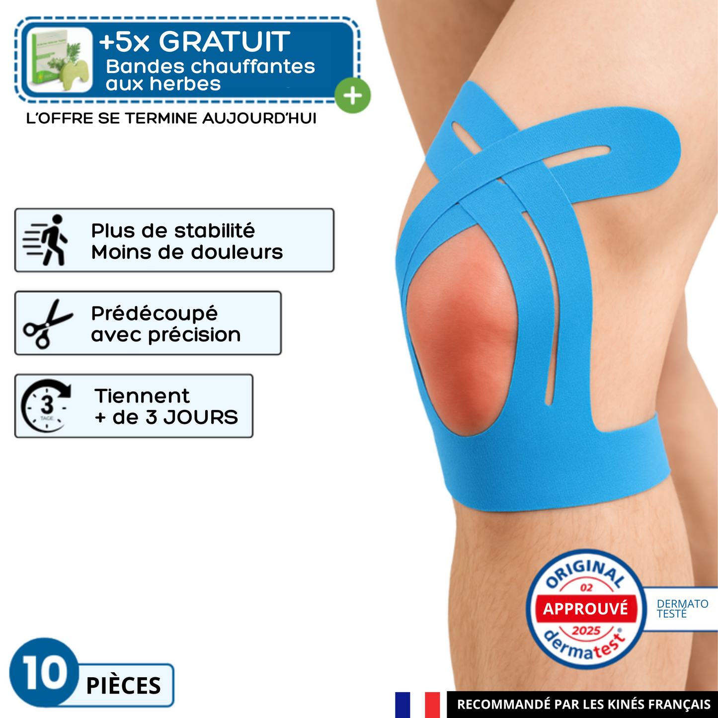 KINESOX™ - Soutien du Genoux